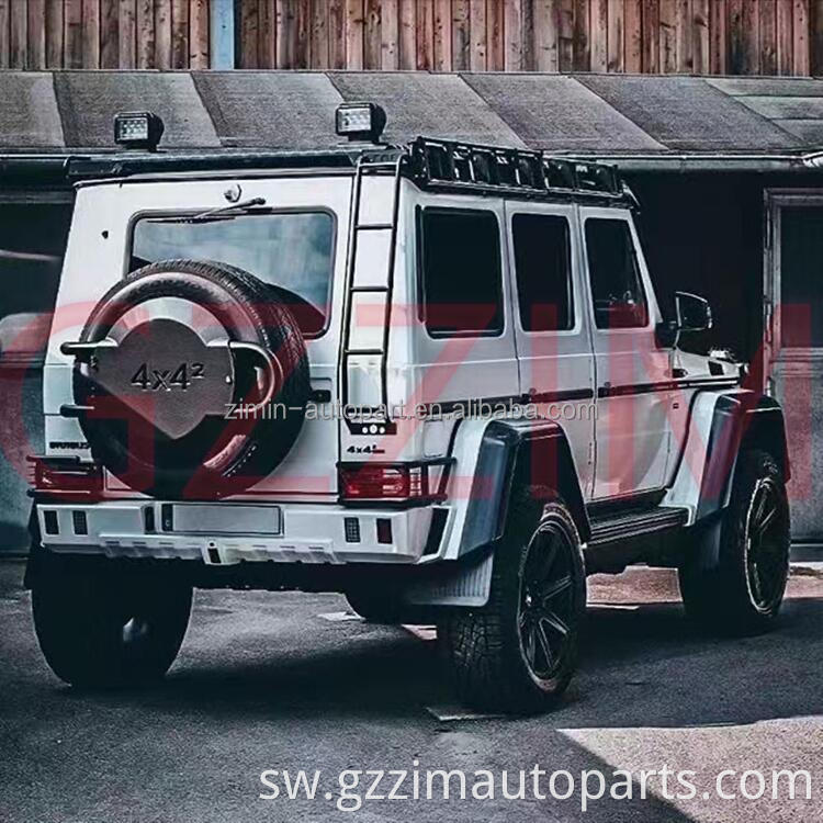 Gari inayoweza kurekebishwa aluminium alloy / chuma paa rack nyeusi paa la kubeba kwa merc*des-b*nz g-class